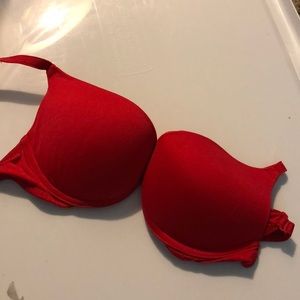 Red bra